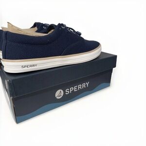 Sperry Fairlead CVO Sneakers Mens 9.5 EU 42.5 Navy Lace Up Shoes 16997259 NEW